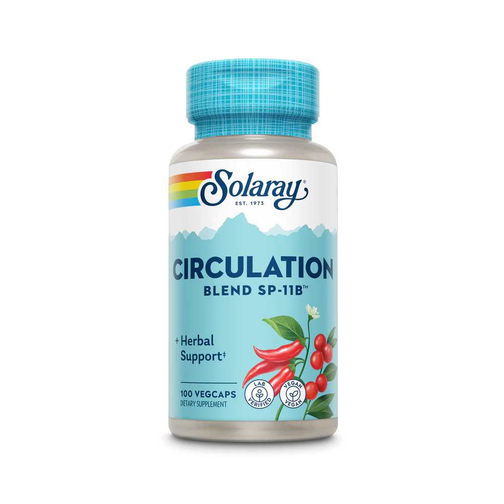 Solaray Circulation Blend Sp-11 B 100 Caps