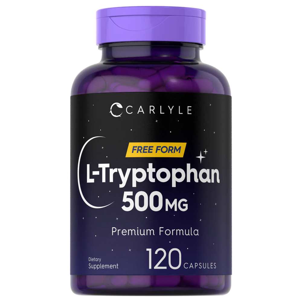Carlyle Nutritionals L-Tryptophan 500mg | 120 Capsules
