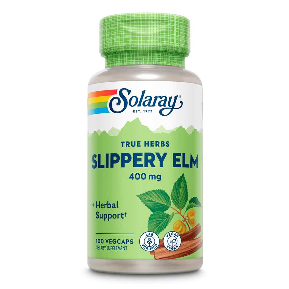 Solaray Slippery Elm Bark 400mg 100 Caps