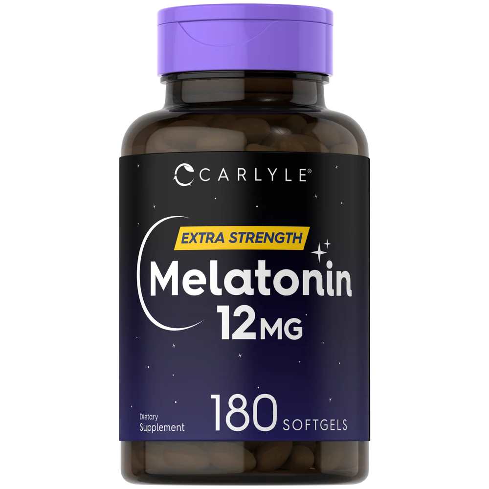 Carlyle Nutritionals Melatonin 12mg | 180 Softgels