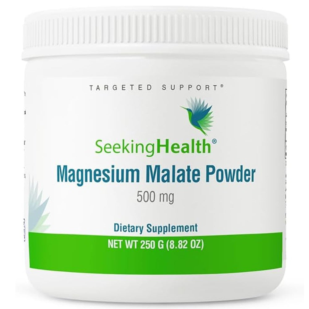 Seeking Health Magnesium Malate Powder 500mg – High-Absorption Supplement