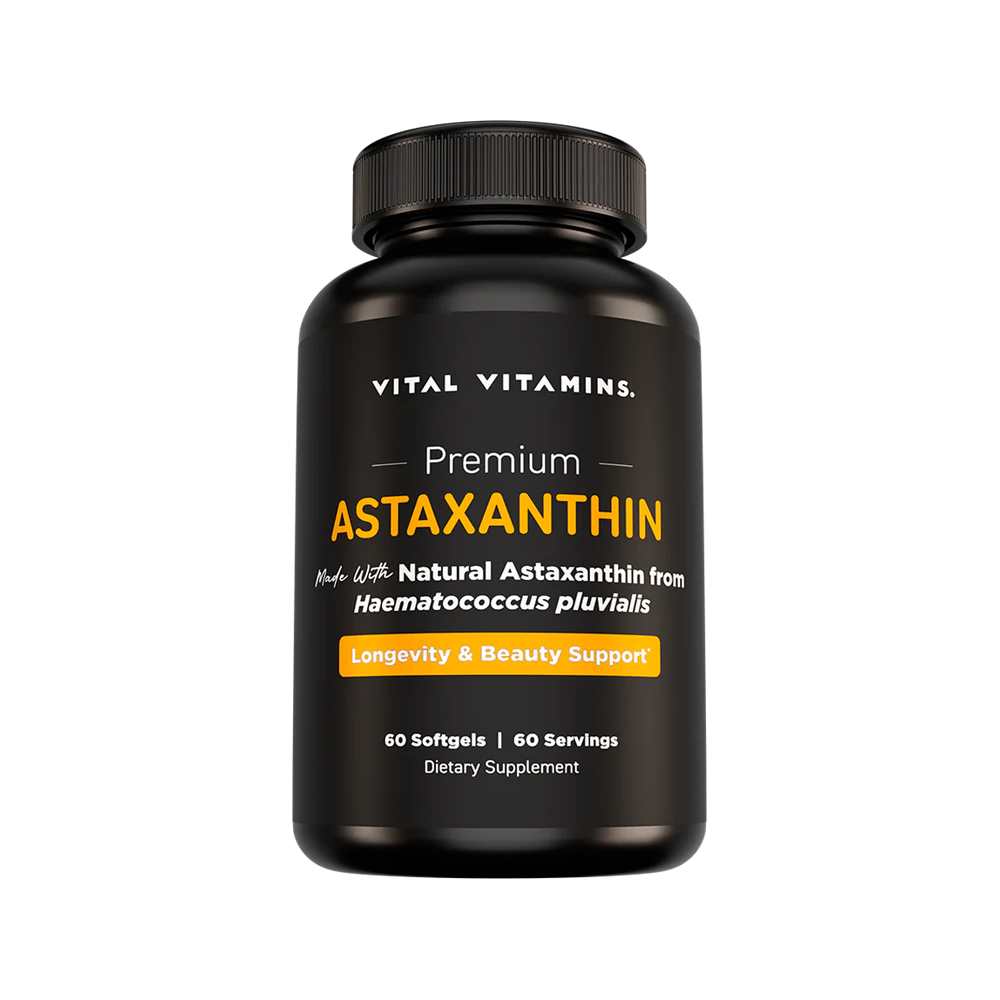 Vital Vitamins Astaxanthin 60 Softgels