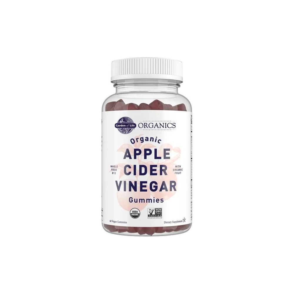 Garden of Life Organics Apple Cider Vinegar Original 60 Gummies