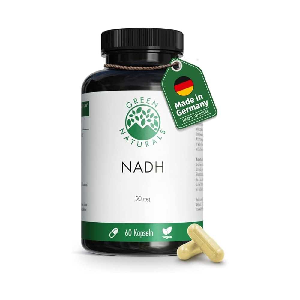 Green Naturals NADH 50 Mg – 60 Capsules