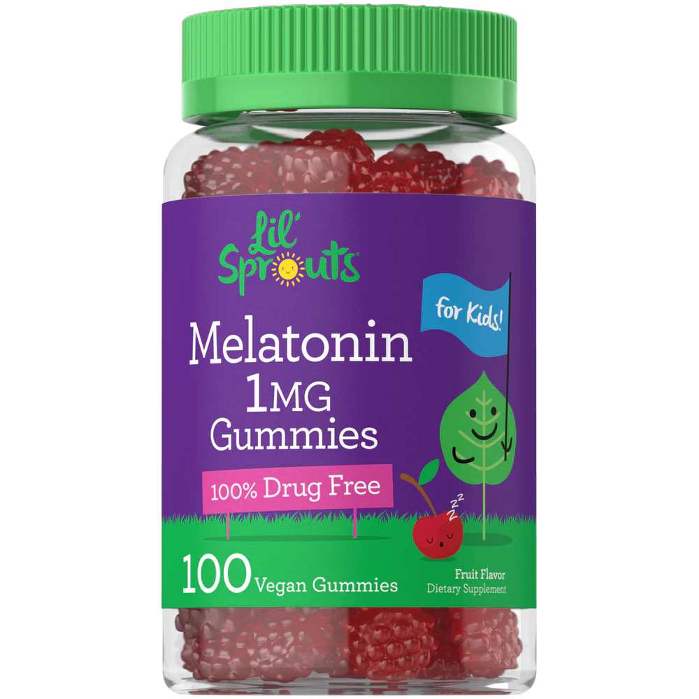 Lil Sprouts Melatonin Gummies for Kids 1mg | 100 Gummies