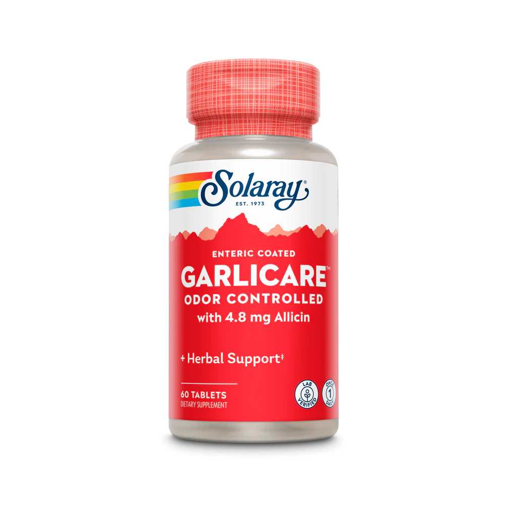 Solaray Garli Care, Cardiovascular 60 Tabs