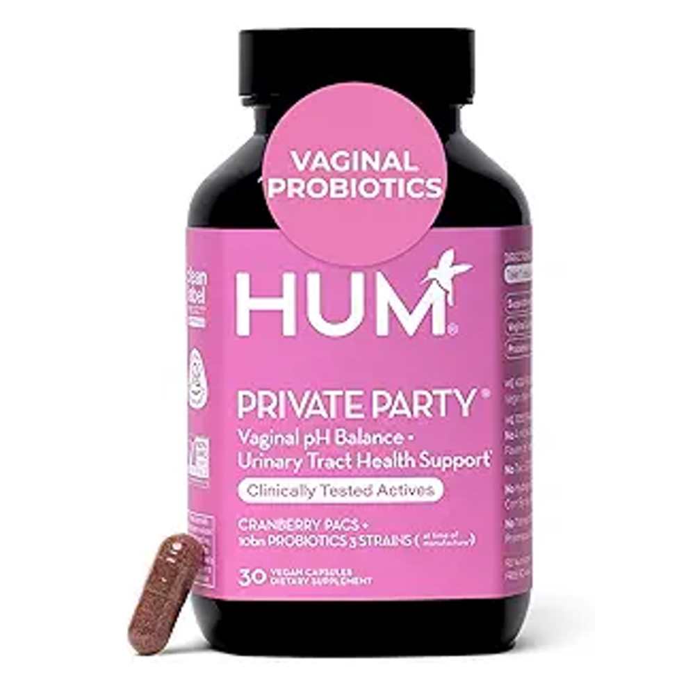 HUM Private Party Vaginal Probiotics for Women 30 caps