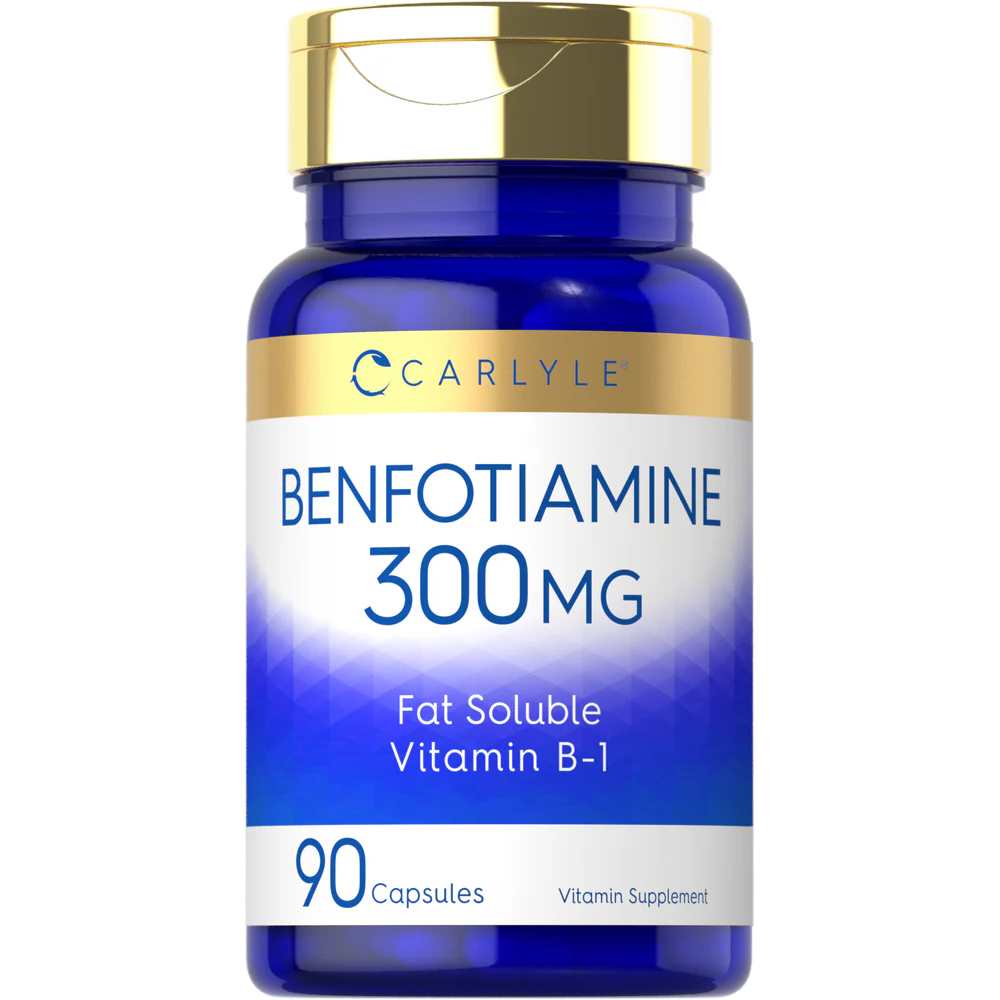 Carlyle Nutritionals Benfotiamine 300mg | 90 Capsules