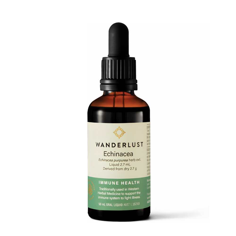 Wanderlust Echinacea Purpurea Extract Liquid – Immune Health Support, Herbal Supplement