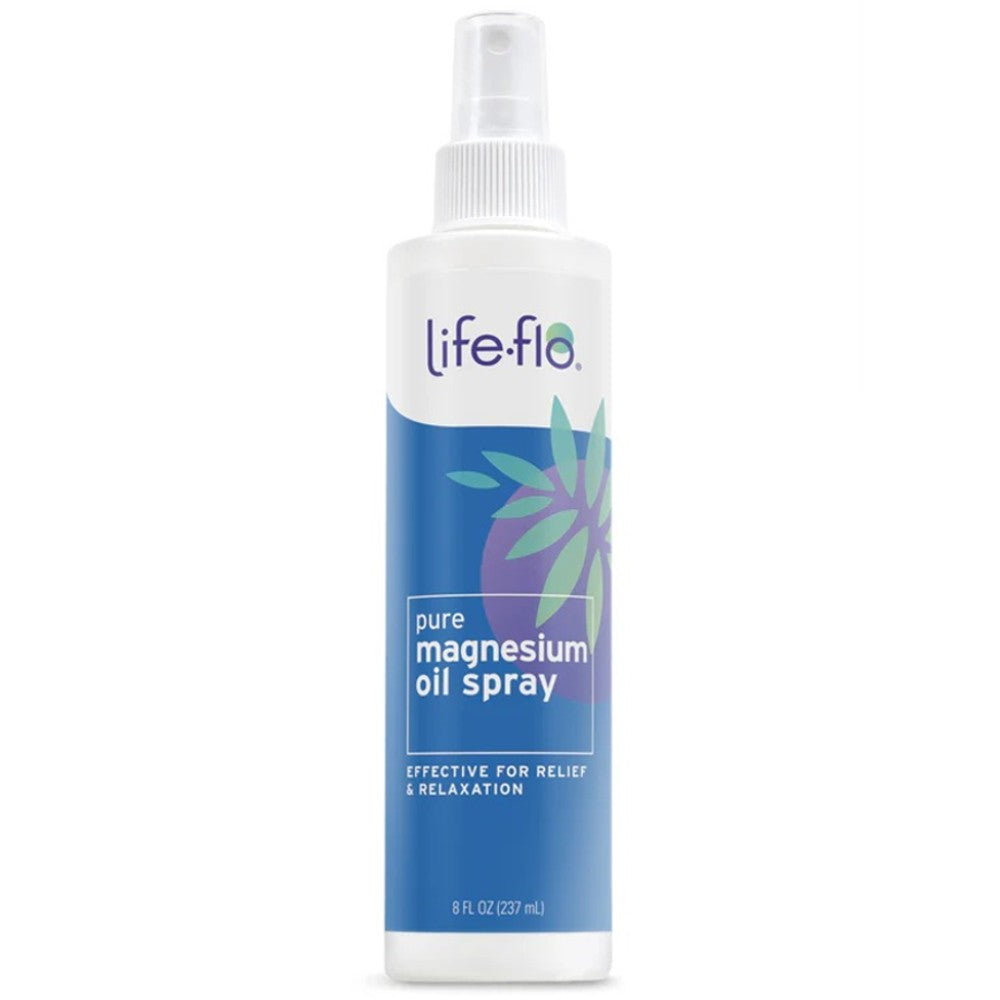 Life-Flo Pure Magnesium Oil Spray – Fast Relief & Deep Relaxation (237ml)