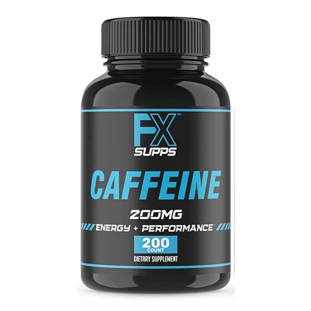 FXSUPPS Caffeine 200 mg 200 caps