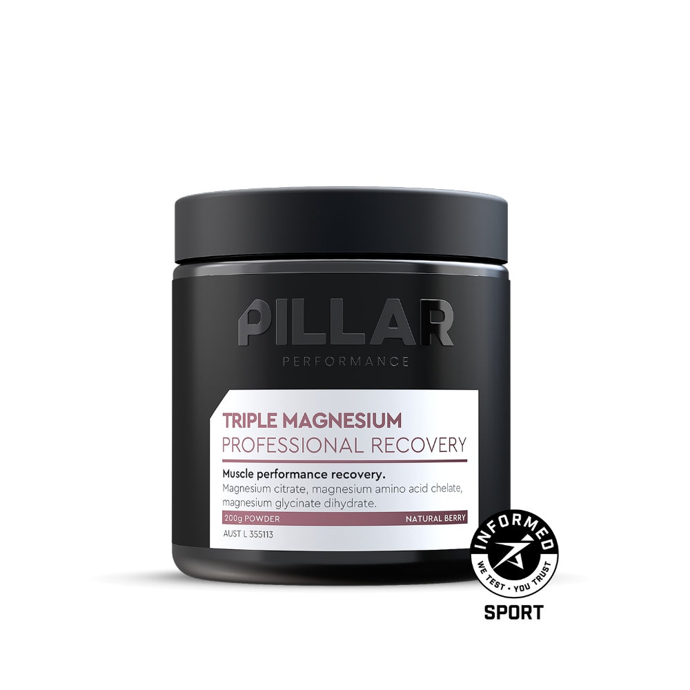 TRIPLE MAGNESIUM POWDER /Unflavored 200g Jar (40 Serves)