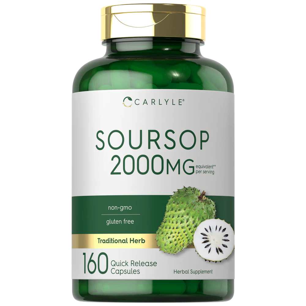 Carlyle Nutritionals Soursop | 160 Capsules