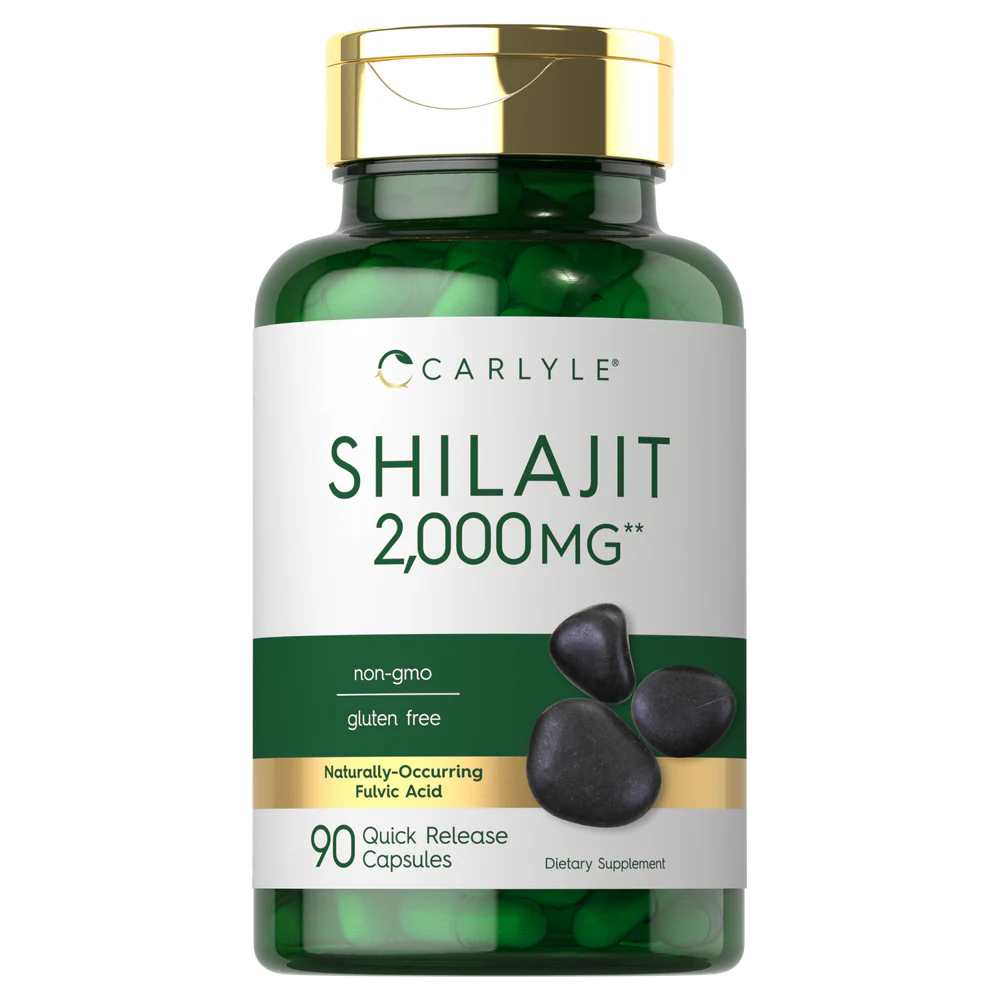 Carlyle Nutritionals Shilajit 2000mg | 90 Capsules