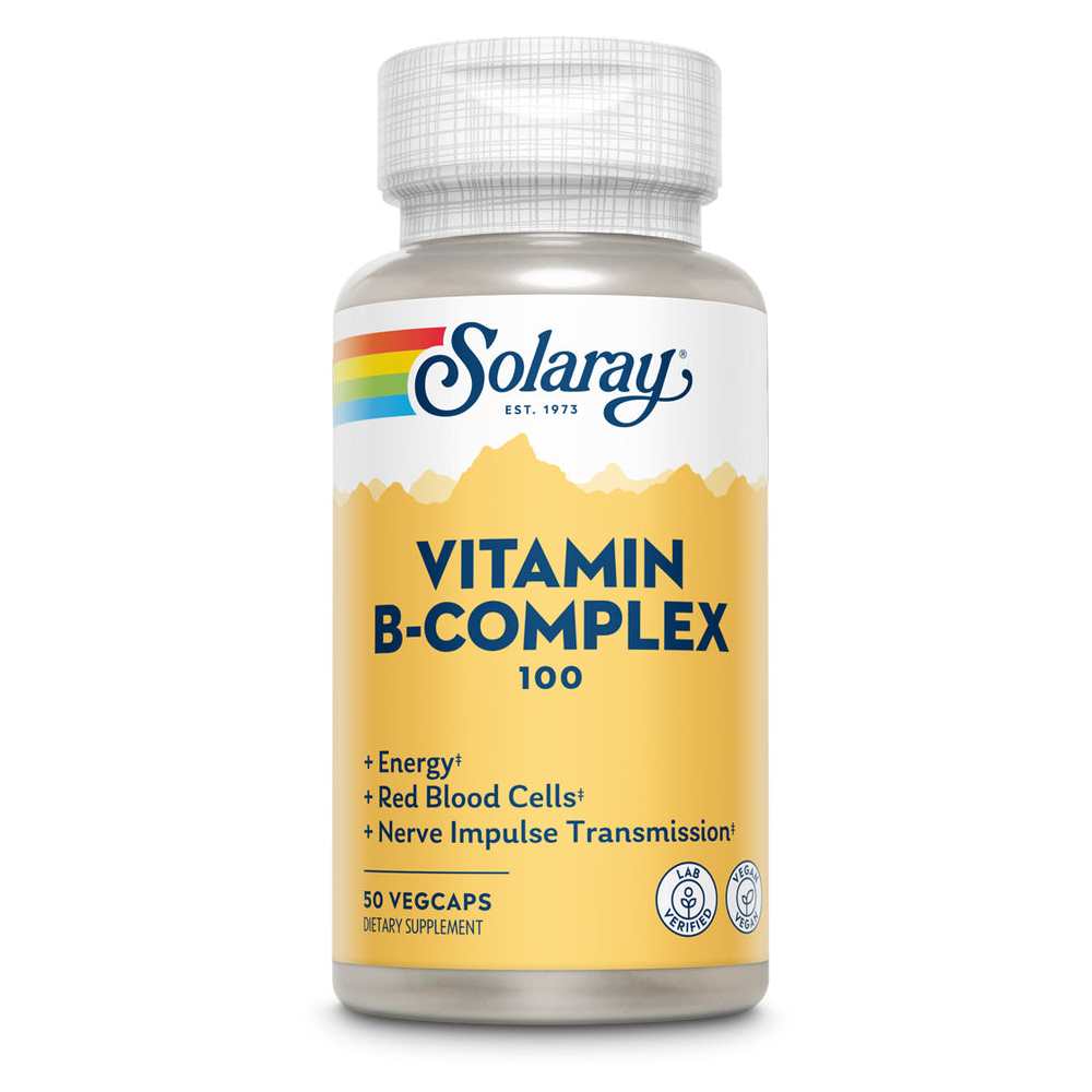Solaray Vitamin B-Complex 100 50 Caps