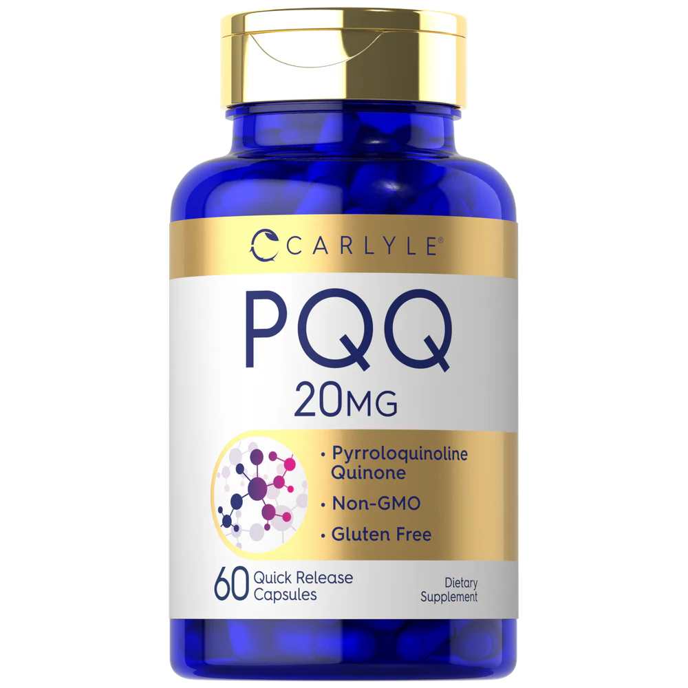 Carlyle Nutritionals PQQ 20mg | 60 Capsules