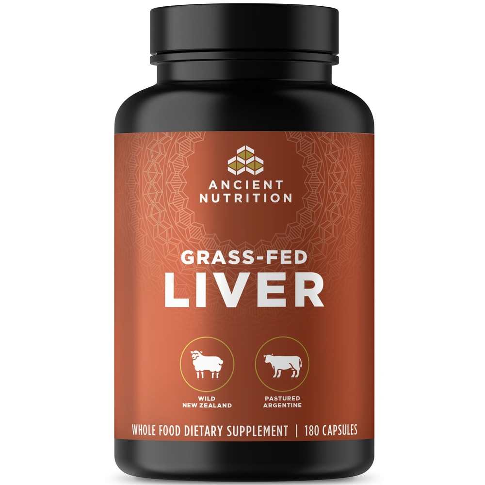 Ancient Nutrition Grass-Fed Liver 180 caps