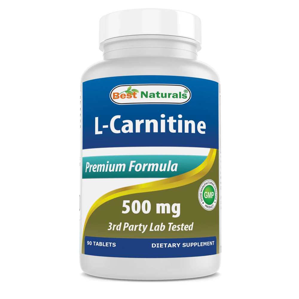 Best Naturals L-Carnitine Tartrate 500 mg 90 Tablets