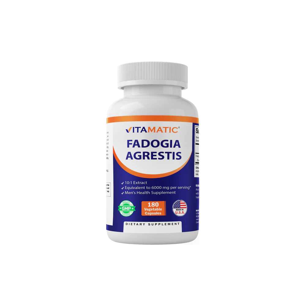 Vitamatic Fadogia Agrestis 600mg - 180 Veg Capsules