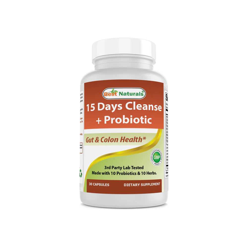 Best Naturals 15 Days Cleanse + Probiotics 30 caps