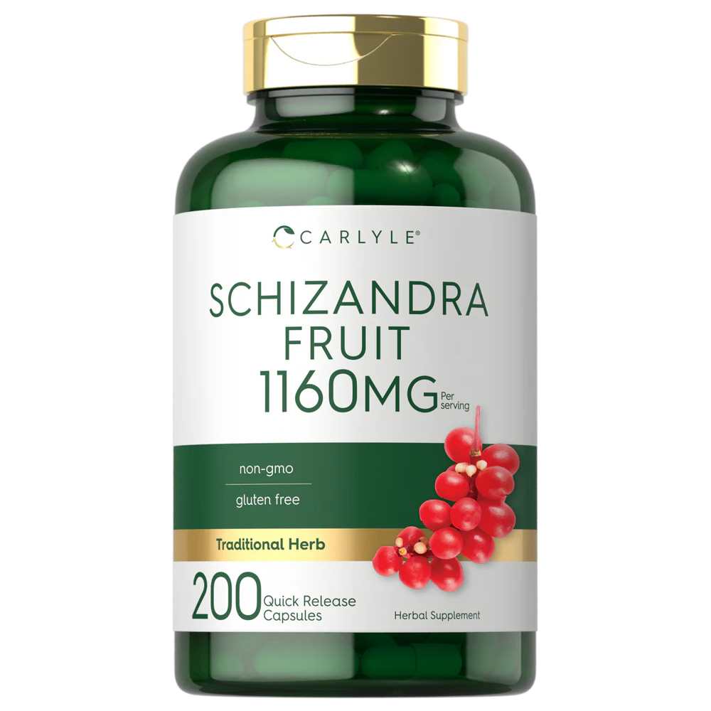 Carlyle Nutritionals Schizandra Extract 1160mg per serving | 200 Capsules
