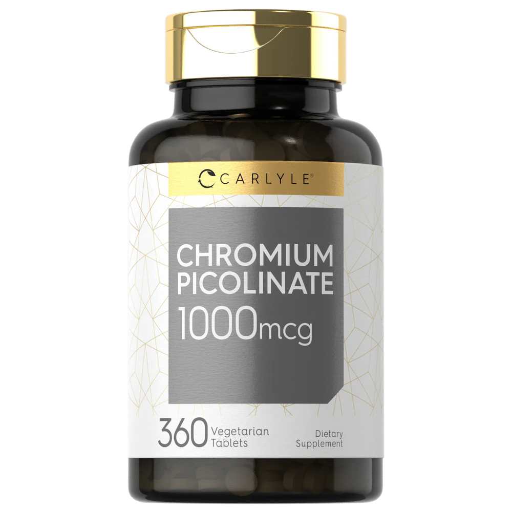 Carlyle Nutritionals Chromium Picolinate 1000mcg | 360 Tablets