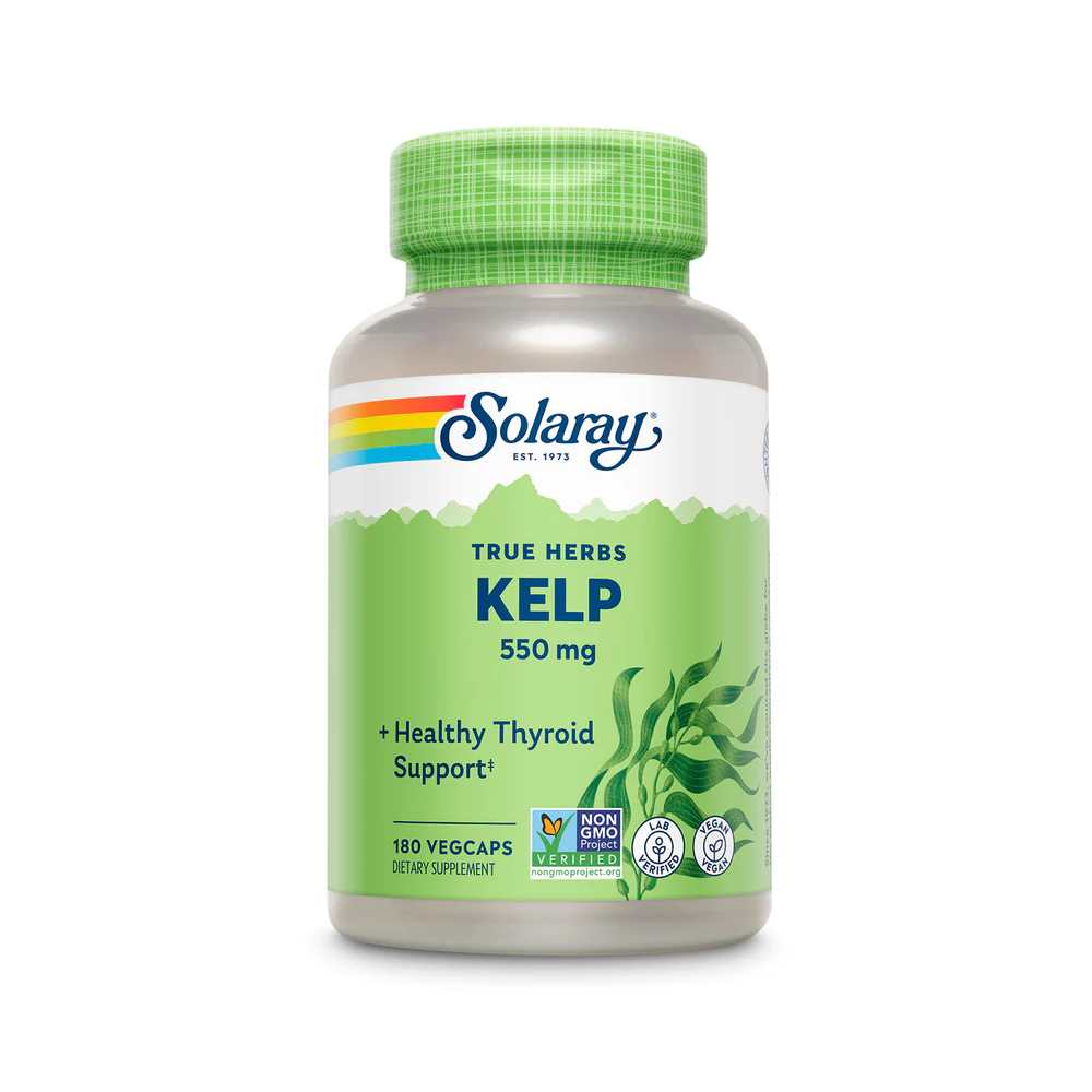Solaray Kelp Seaweed 550mg 180 Caps