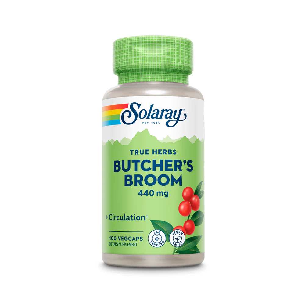 Solaray Butcher's Broom Root 440mg 100 Caps