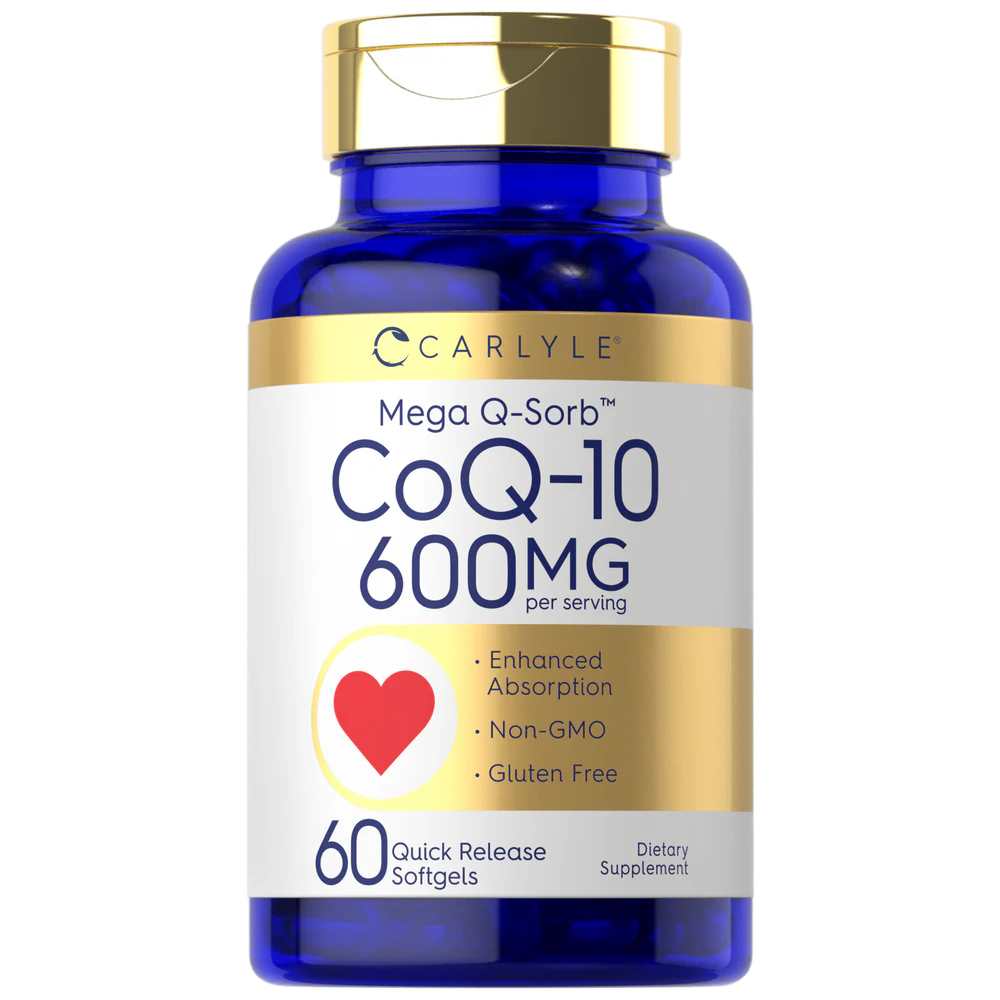 Carlyle Nutritionals CoQ10 600mg per serving | 60 Softgels