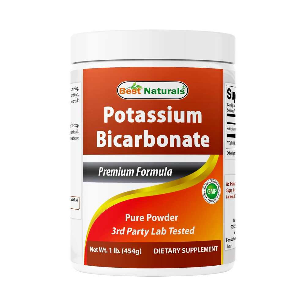 Best Naturals Pure Potassium Bicarbonate 1 LB Powder
