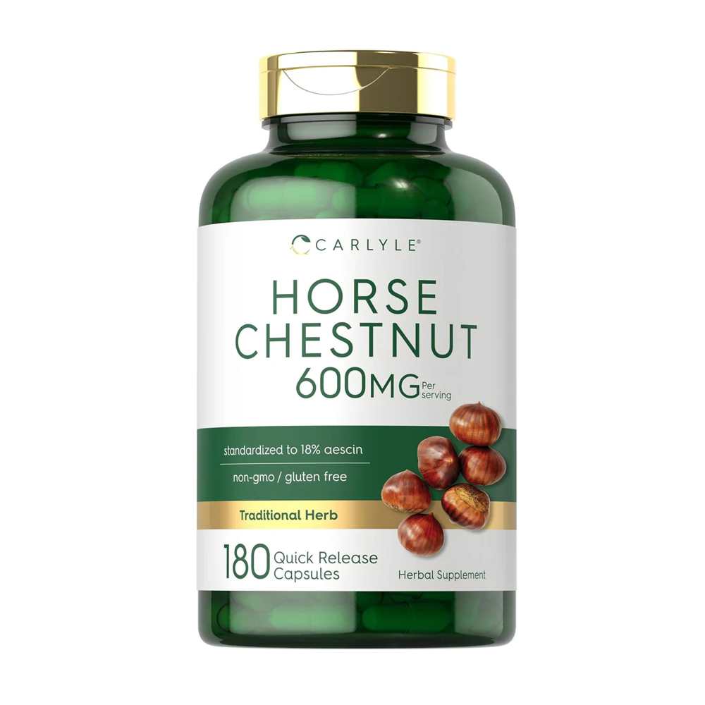 Carlyle Nutritionals Horse Chestnut 600mg per serving | 180 Capsules