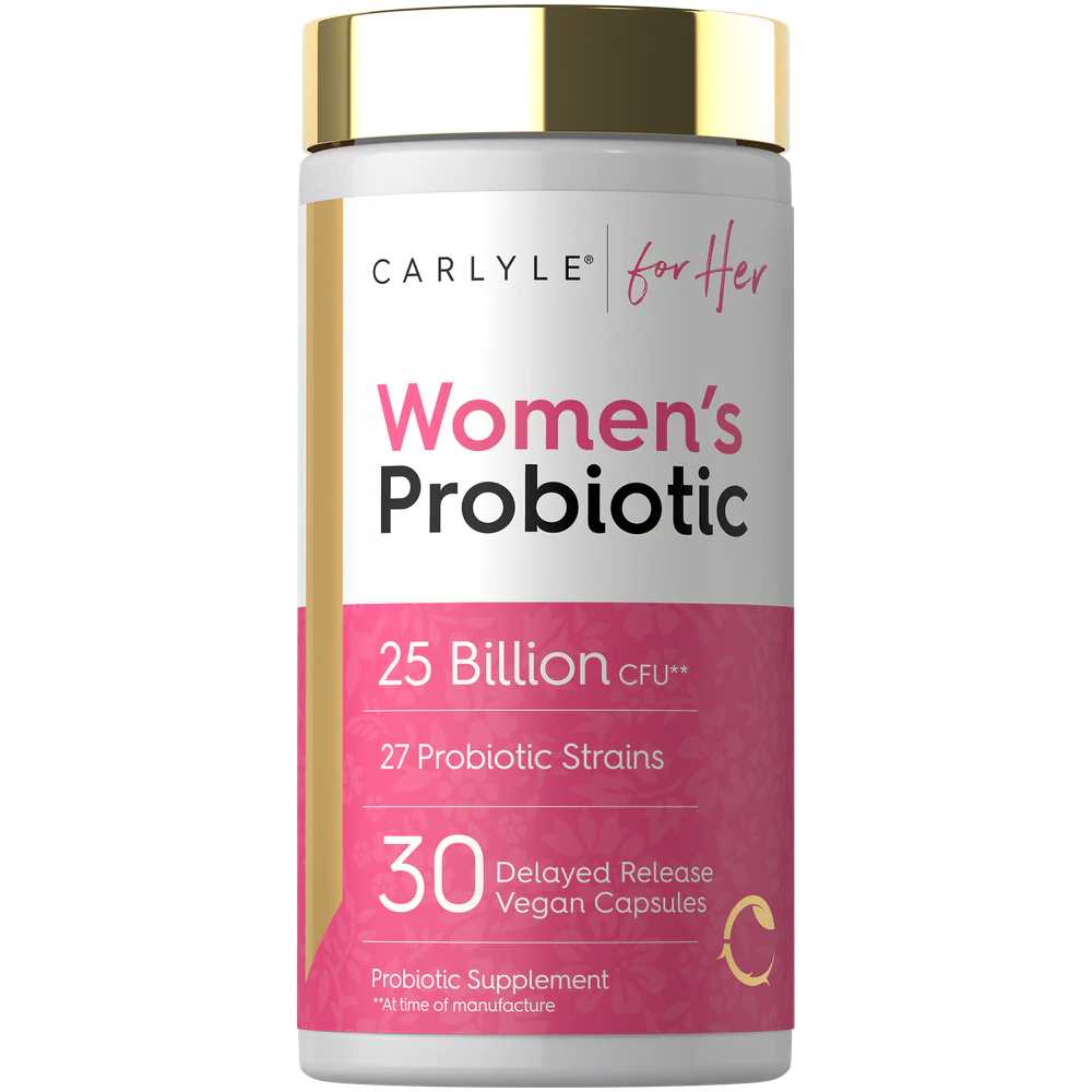 Carlyle Nutritionals Women's 25 Billion CFU Probiotic | 30 Capsules