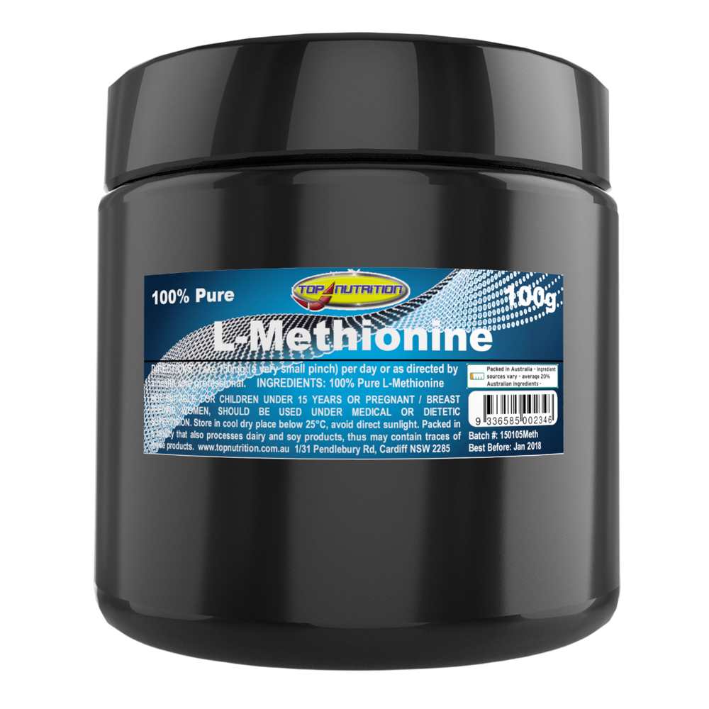 Top Nutrition 100% Pure Methionine 100g