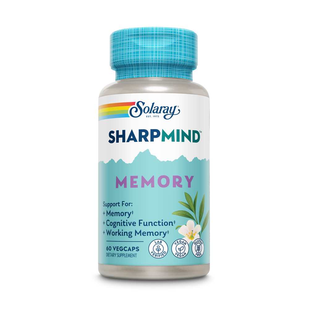 Solaray Sharp Mind Memory 60 Caps