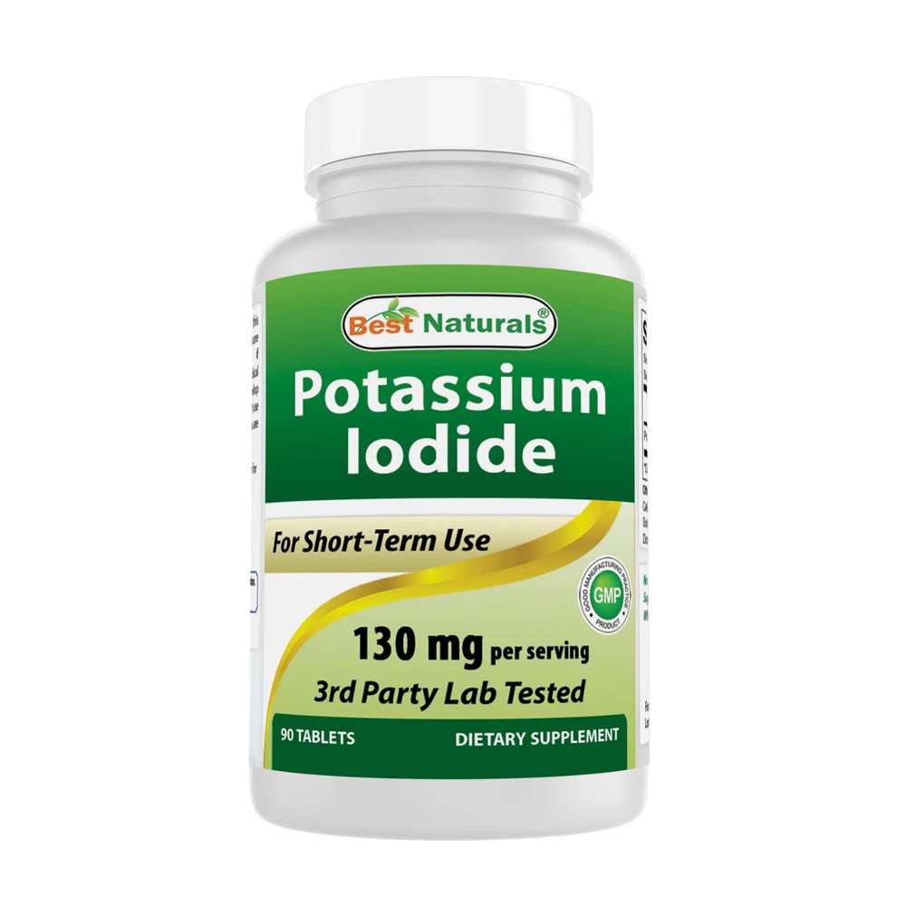 Best Naturals Potassium Iodide 130 mg per Serving 90 Tablets