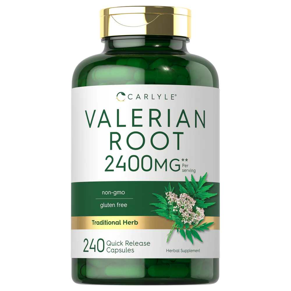 Carlyle Nutritionals Valerian Root 2400mg | 240 Capsules