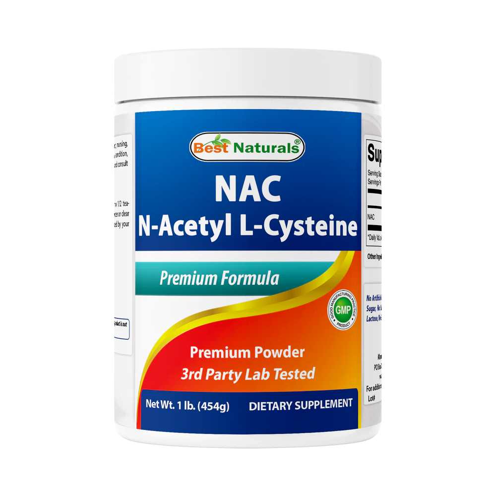 Best Naturals NAC Pure Powder – 1 LB