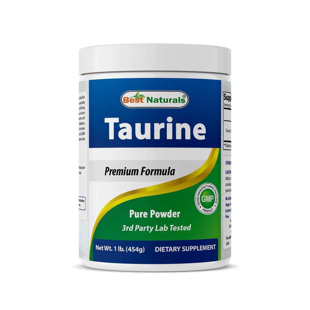 Best Naturals Taurine 1 Lb Powder