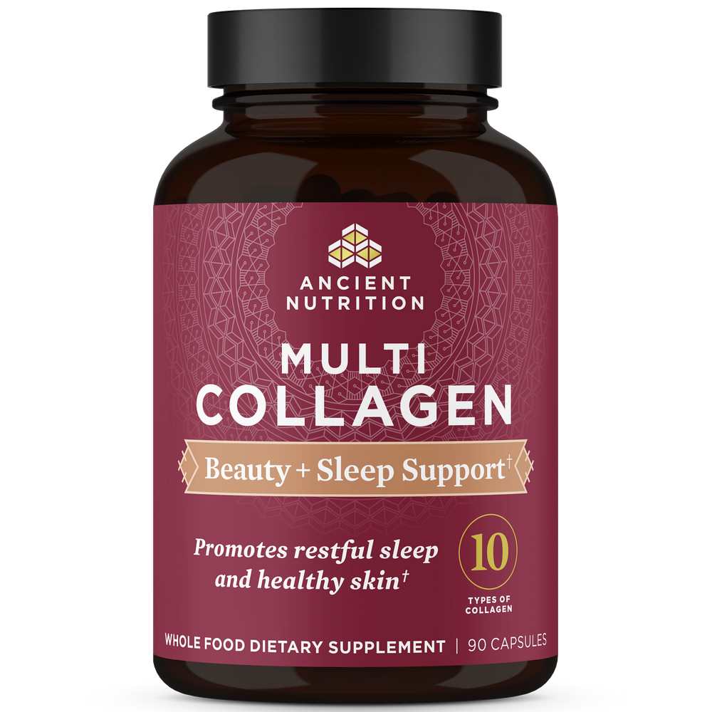 Ancient Nutrition Multi Collagen Beauty & Sleep Support 90 caps