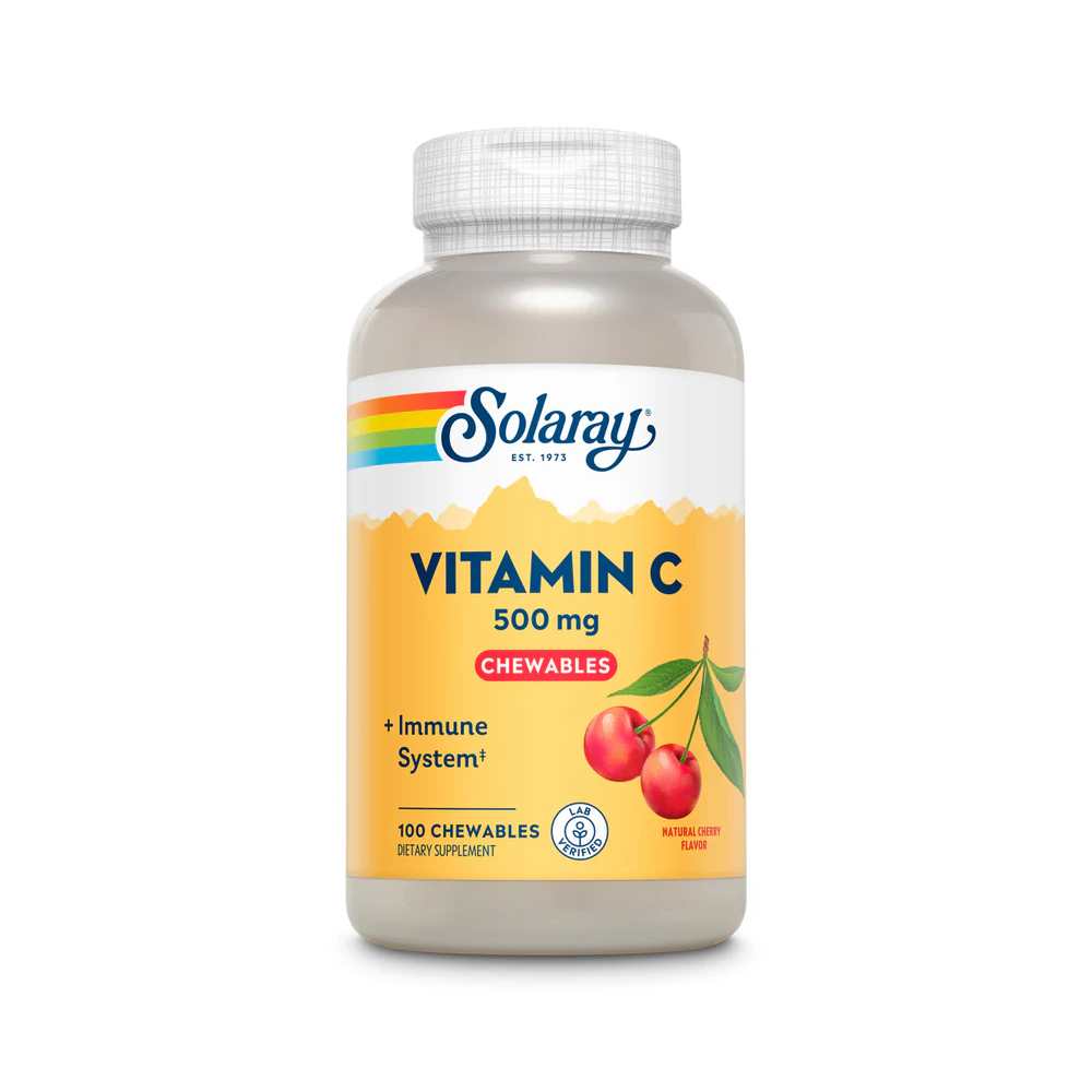 Solaray Vitamin C 500mg 100 Chewables