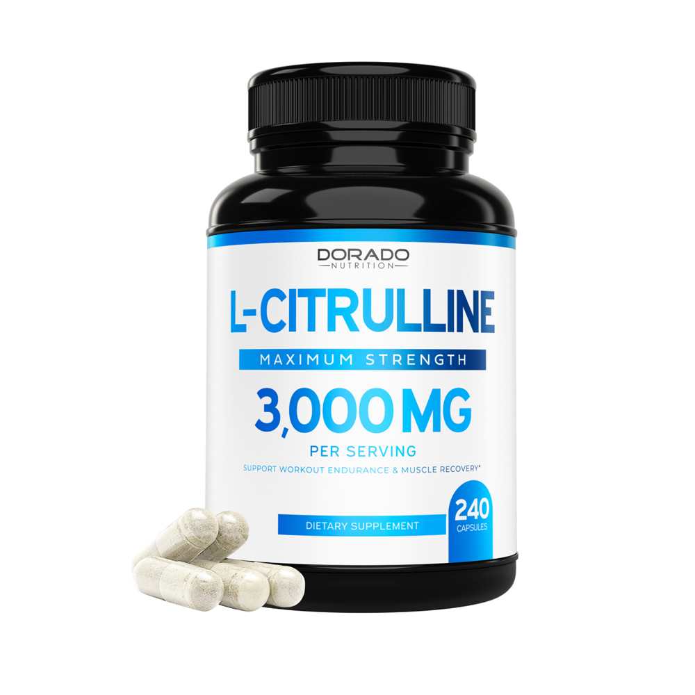 Dorado Nutrition L Citrulline 3000mg - 120 Capsules