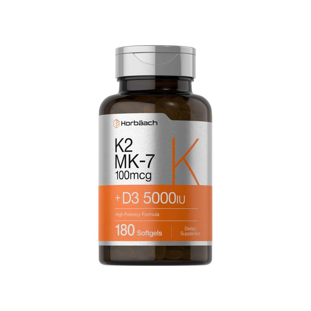 Horbäach Vitamin K-2 Complex | 180 Softgels