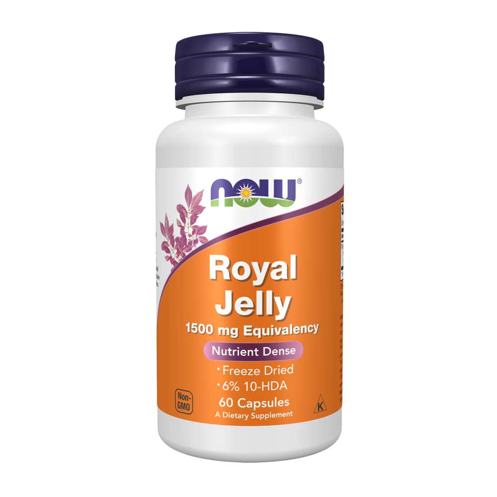 Now Foods Royal Jelly 1500 Mg – 60 Capsules