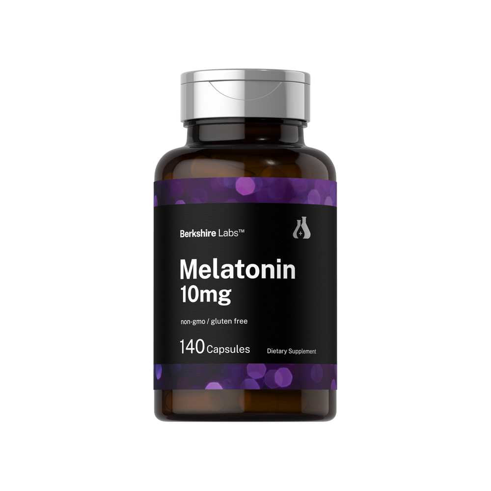 Horbäach Melatonin 10mg | 140 Capsules