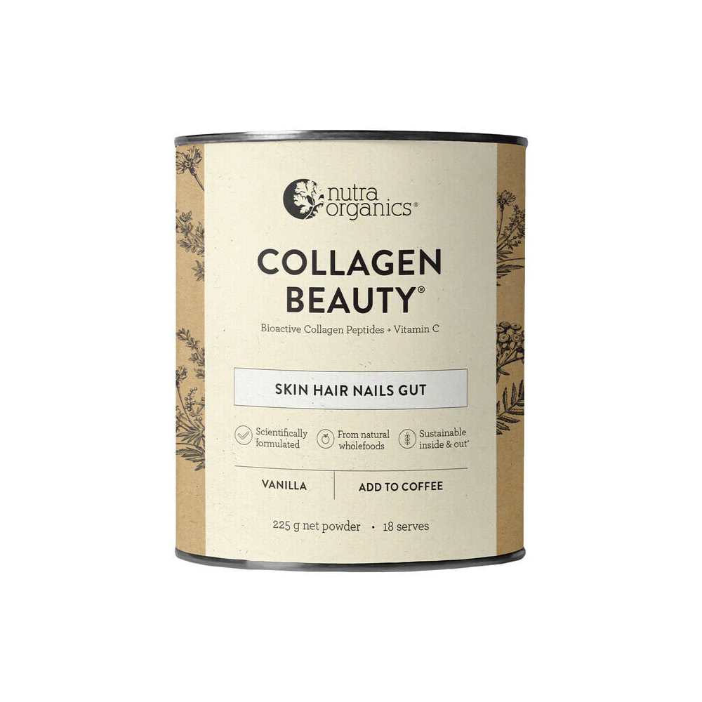 Nutra Organics Collagen Beauty - Vanilla 225g