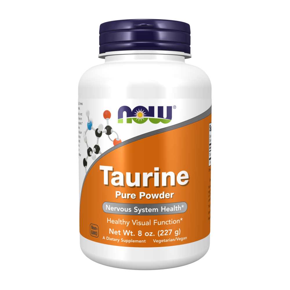 Now Foods Taurine Pure Powder 227g – Nervous System & Eye Health
