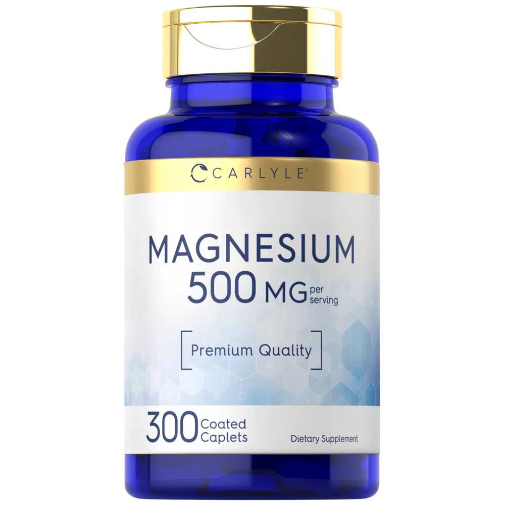 Carlyle Nutritionals Magnesium 500mg per serving | 300 Caplets