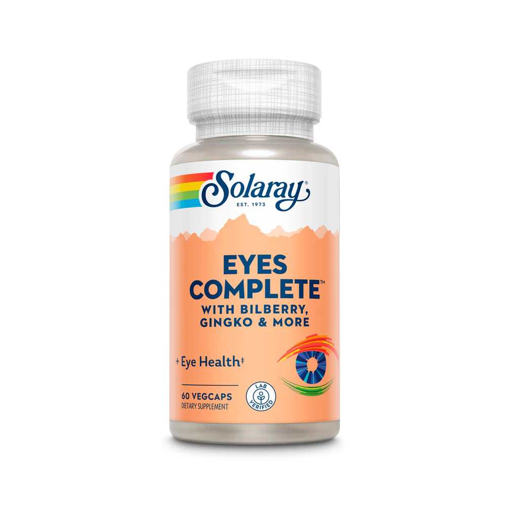 Solaray Eyes Complete 60 Caps