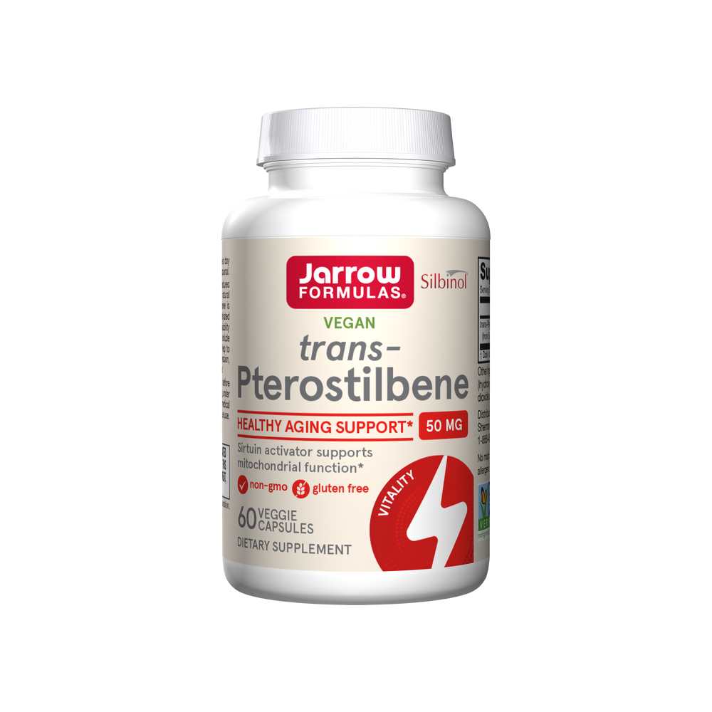 Jarrow Formulas Trans-Pterostilbene 60 Caps