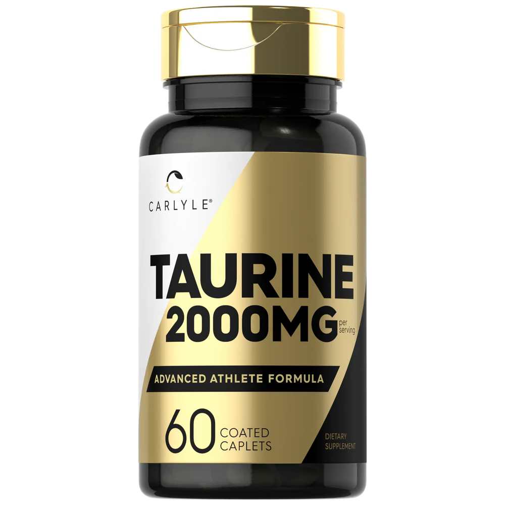 Carlyle Nutritionals Taurine 2000mg per serving | 60 Caplets
